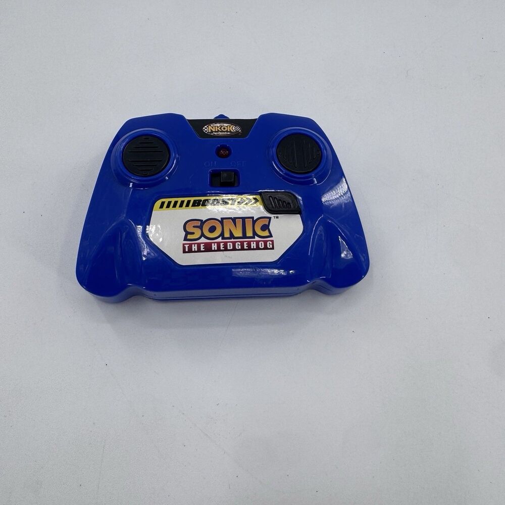 NKOK Sonic Racing The Hedgehog RC Remote Control 2.4Ghz Only Fast Shipping Works